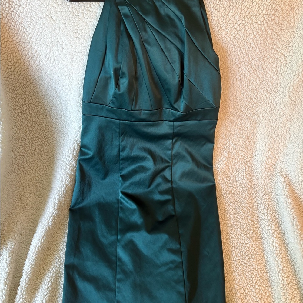 The Limited Deep Green Mini Dress